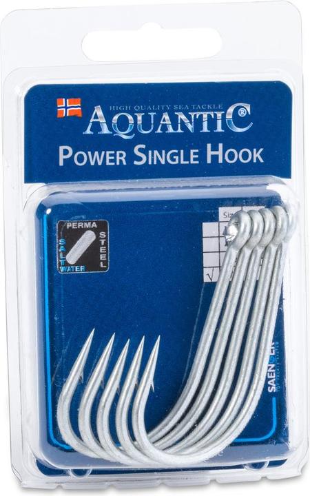 Actual product image Aquantic Power Single Hook 3/0 (5 Packungen)