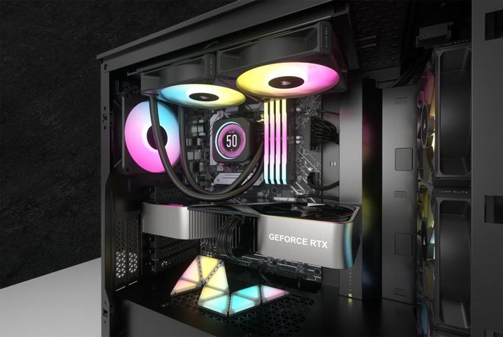 Actual product image Corsair CPC iCUE H100i ELITE LCD XT
