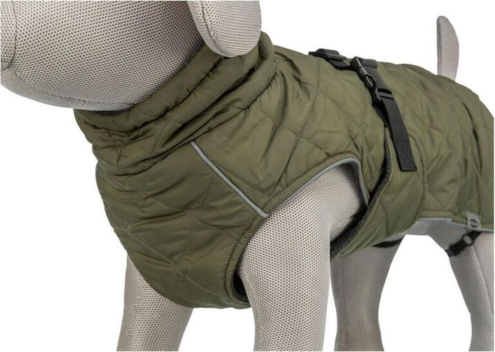 Produktbild Trixie Minot coat, XS: 30 cm, olive green (XS, Hundemantel)