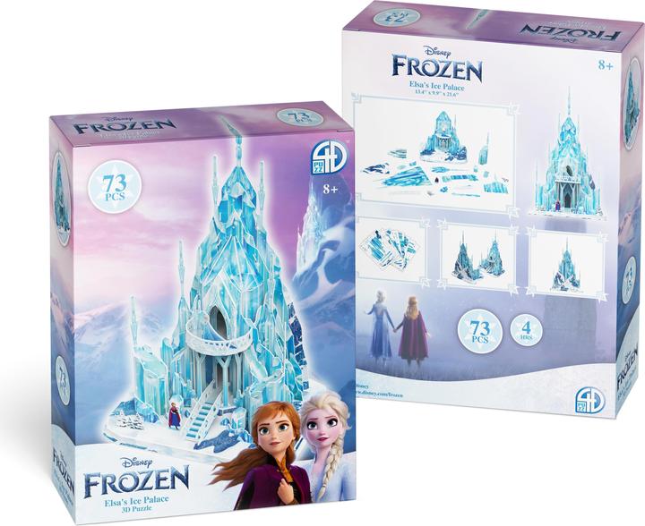 Produktbild Disney Frozen - Ice Palace Castle 3 D Puzzle 77 pcs (51020) (77 Teile)