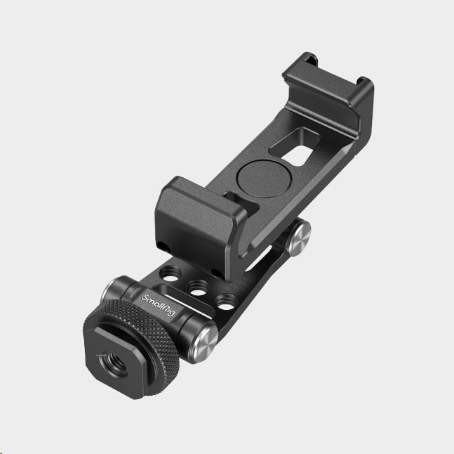 Actual product image SmallRig Metal Phone Holder with Cold Shoe Mount (Cage accessories, Gimbal Accessories, Various video accessories)