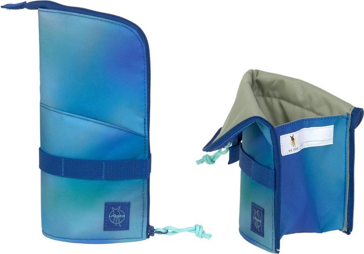 Produktbild Lässig Schulrucksack-Set Boxy, Grün / Blau (21 l)