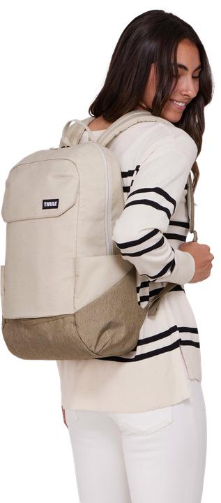 Actual product image Thule Lithos Backpack 20l - Pelican Grey/Faded Khak (20 l)