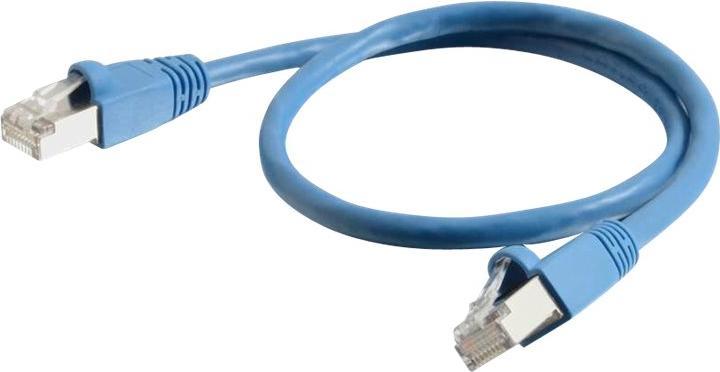 Actual product image C2G Cat6a Booted Shielded (SSTP) Network Patch Cable (S/STP, CAT6a, 2 m)