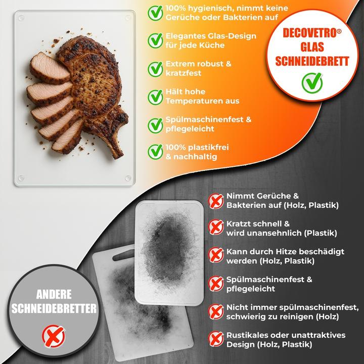 Produktbild Decovetro Glasschneidebrett