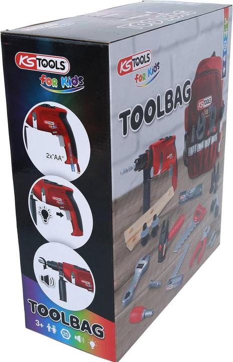 Actual product image KS Tools Tool set with backpack for children