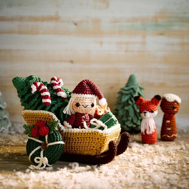 Actual product image Mein gehäkeltes Weihnachtsdorf - Adventskalenderbuch