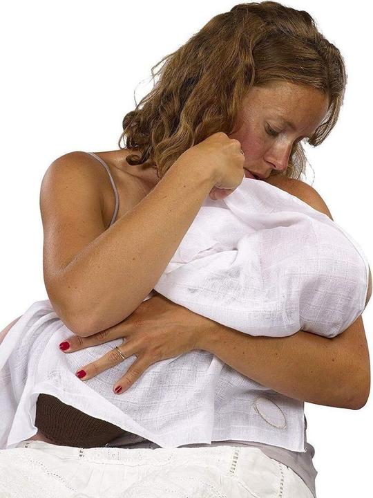 Actual product image Sophie la girafe Gift set gauze cloth set of 4 (70 cm, 70 cm)