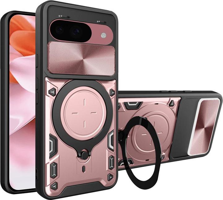 Techsuit - CamGuard Pro - Google Pixel 9 / 9 Pro - Rose Gold (Google Pixel 9, Google Pixel 9 Pro)