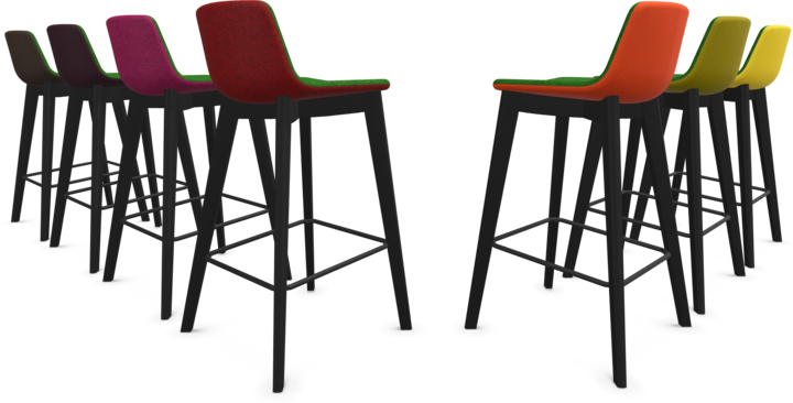 Actual product image Narbutas Twist & Sit Bar Stool