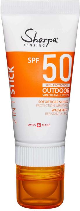 Produktbild Sherpa Tensing Kombistick (Sonnencreme, Sonnenstick, SPF 50, 20 ml, 40 g)
