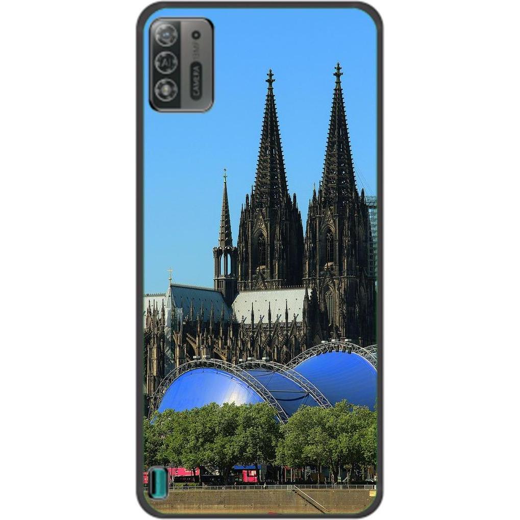 Thumbnail - König Design Hülle Handy Schutz für ZTE Blade A52 Lite Case Cover Tasche Bumper Etuis TPU Neu (ZTE Blade A52 Lite), Smar...