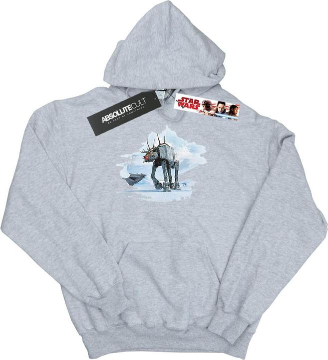 Immagine prodotto Star Wars Christmas AT-AT Reindeer Felpa con Cappuccio Uomo (XXL)