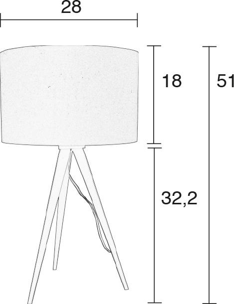 Produktbild Zuiver Tripod (E27)