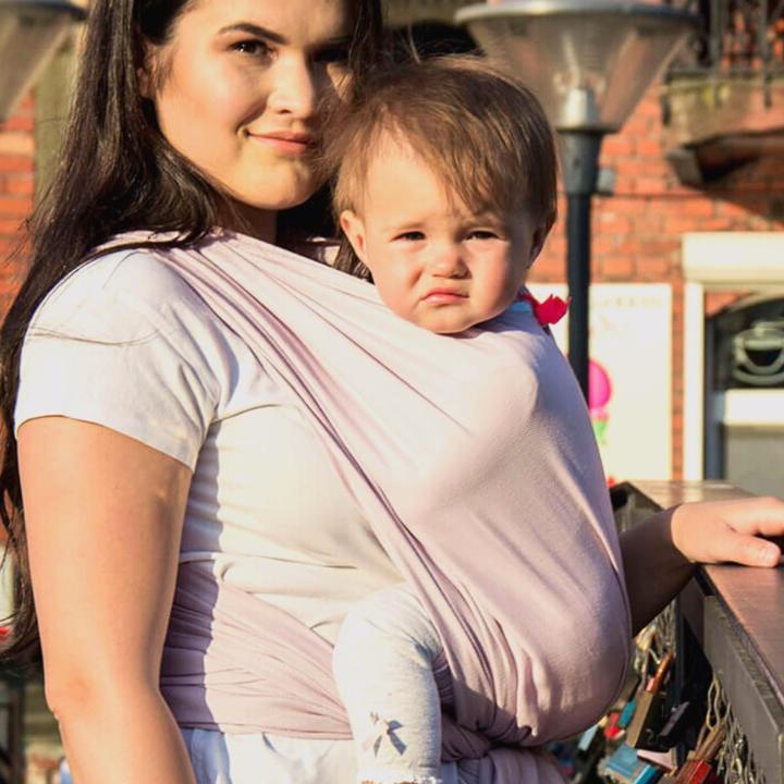 Actual product image Hoppediz Babytragetuch Tragetuch ultraleicht (4.60 m)