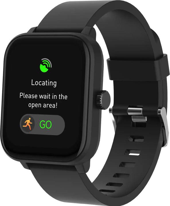 Produktbild Denver SWG-155B BLACK - GPS Smart Watch with Heart Rate Blood oxygen sensor & call function (46 mm)