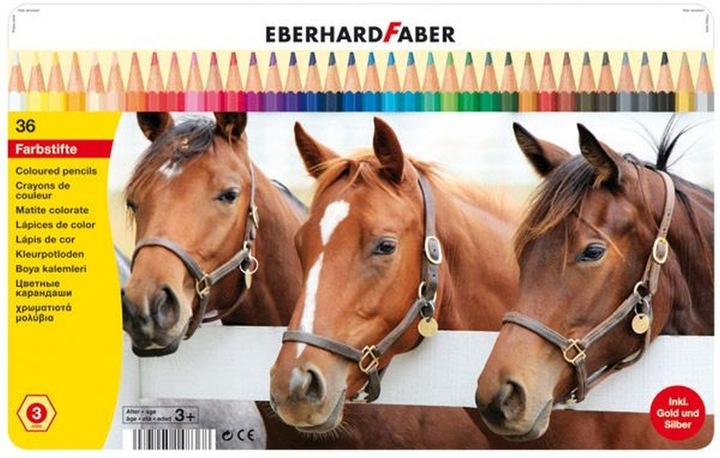 Produktbild EberhardFaber Buntstifte Hexagonal (Mehrfarbig, 36 x)