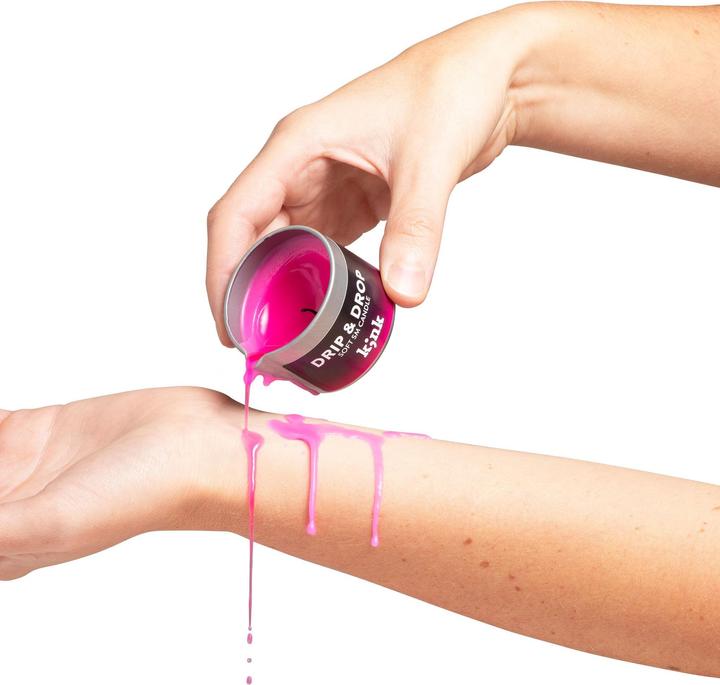 Actual product image Amorelie ‘Drip & Drop' - Soft-SM-Candle in Neonpink