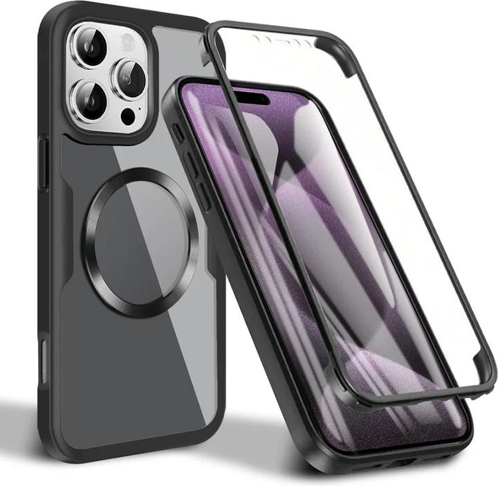 Produktbild Techsuit - ColorVerse 360 MagSafe Series + Screen Protector - iPhone 16 Pro Max - Black (Apple iPhone 16 Pro Max)