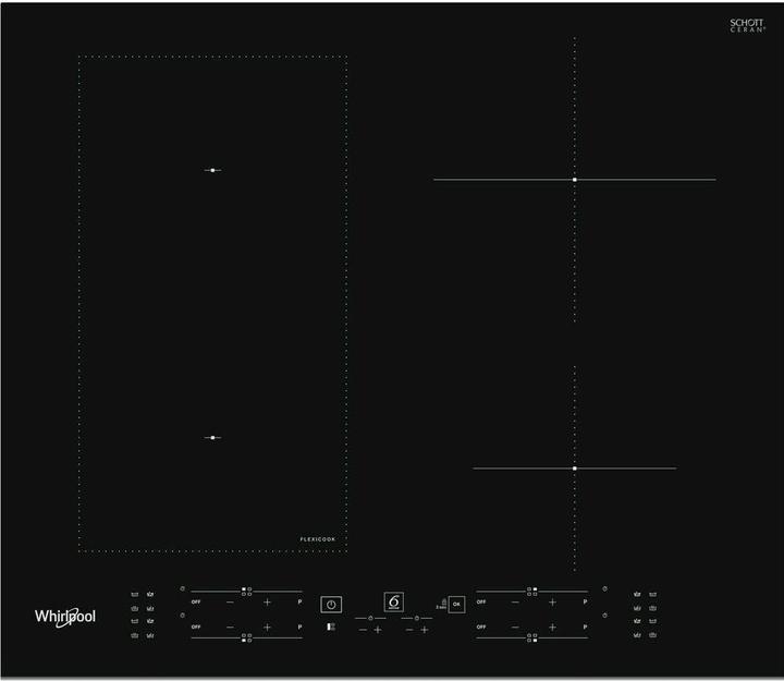 Image du produit Whirlpool WL B1160 BF Table de cuisson Intégrée Table de cuisson à induction de zone 4 zone(s) (59 cm, Table de cuisson à induction)