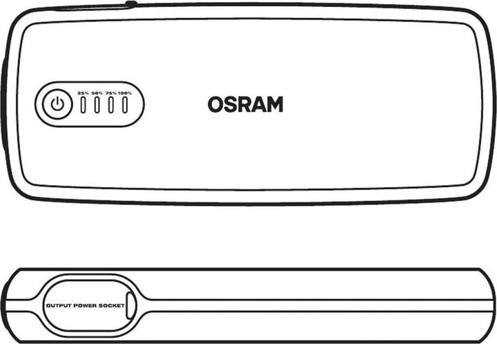 Actual product image Osram BatteryStart 400 (2000 A, 16800 mAh)