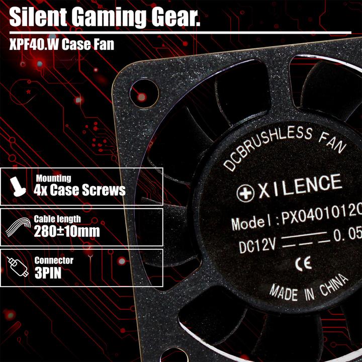 Produktbild Xilence XPF40.W / XF031 (40 mm, 1x)