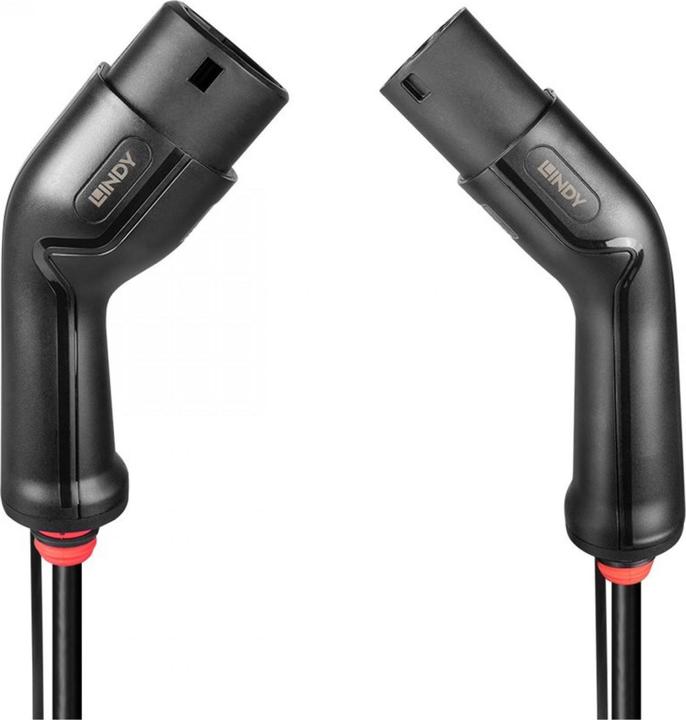 Produktbild Lindy Typ 2 an Typ 2 Autoladekabel 22kW 32A, 7m (Typ 2, 32 A, 7 m)