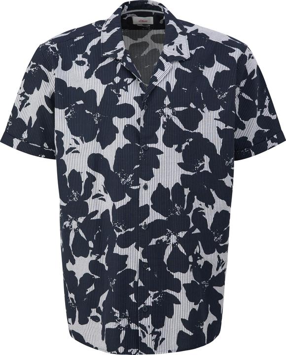 Immagine prodotto s.Oliver Hemd Kurzarmhemd mit Reverskragen (3XL)