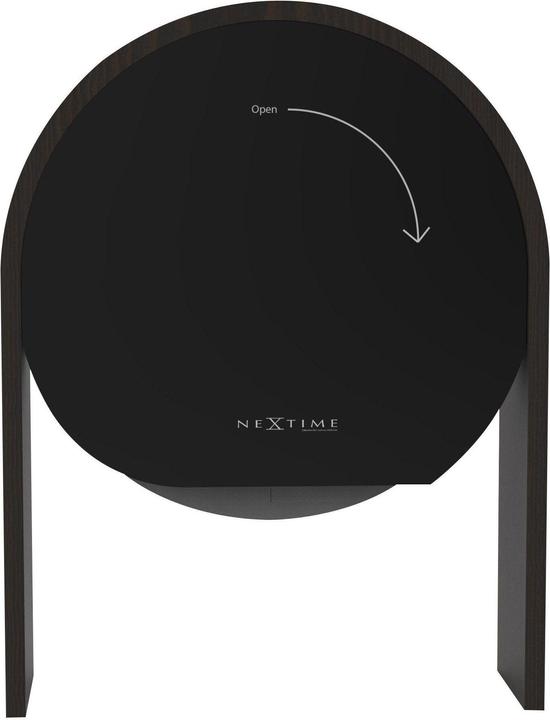 Actual product image Nextime Table clock Noa Black / White