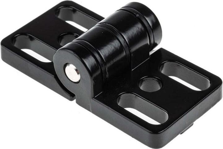 Produktbild RS PRO Metal Hinge, 40x80mm, slot 8, black