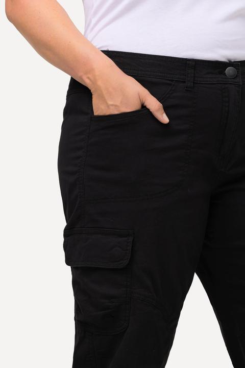 Image du produit Ulla Popken Pantalon cargo 7/8, taille confortable (58)