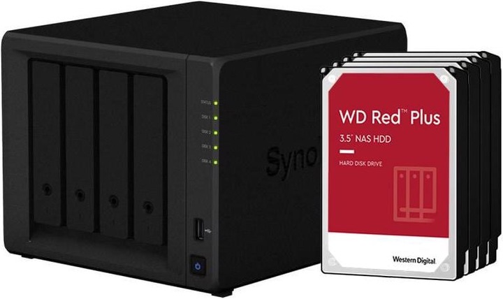 Immagine prodotto Synology DS920+ (4 x 8 TB, WD Rosso Plus)