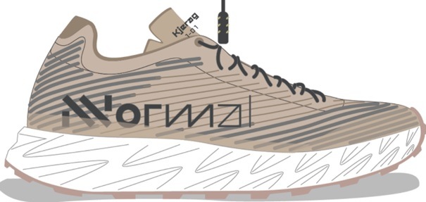 Image du produit Nnormal Kjerag Shoe Beige/Grey (45 1/3)