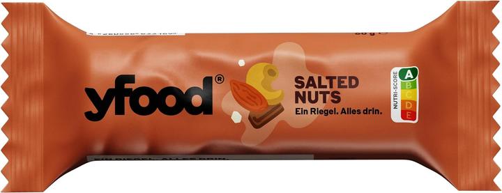 Actual product image YFood Salted Nuts & Chocolate (Salted Hazelnut & Chocolate, 12 pcs., 720 g)