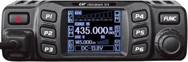 Produktbild Maas Elektronik Amateur Funkgerät CRT Micron Mobilfunkgerät Duoband VHF/ UHF