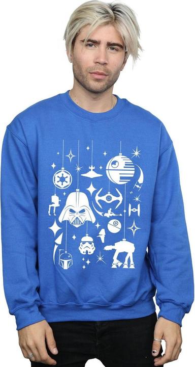 Immagine prodotto Star Wars Christmas Decorations Felpa Uomo (M)