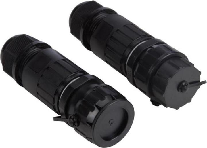 Image du produit Velleman CONNECTEUR POUR CÂBLE 4P - ÉTANCHE IP68 - 16A 230V (1 set)