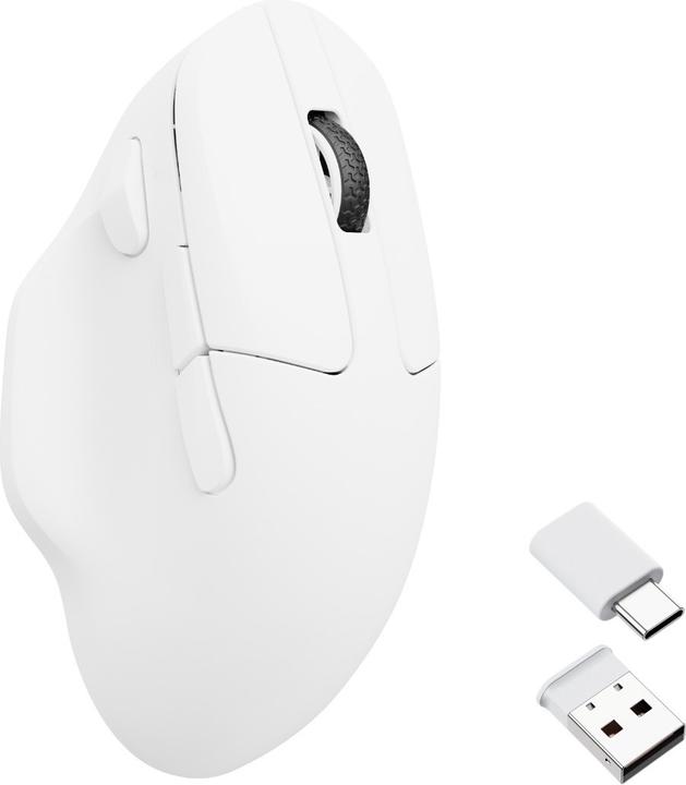 Produktbild Keychron M7 1K Wireless Gaming Maus, weiss (Kabelgebunden, Kabellos)