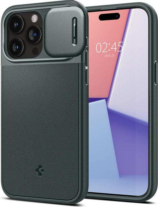 Actual product image Spigen Optik Armor (MagFit) (Apple iPhone 15 Pro Max)