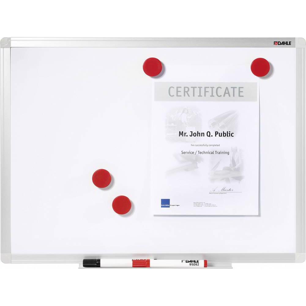 Thumbnail - Dahle, Präsentationstafel, Whiteboard c Board 96150 (B x H) 60 cm 45 lackiert Quer oder Hochformat, Inkl. Ablageschale (...