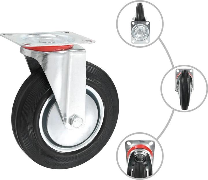 Produktbild vidaXL Lenkrolle