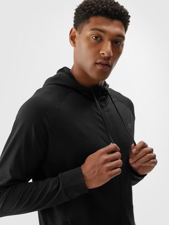 Produktbild 4F Bluza męska M403 głęboka czerń 4FWAW24TFSWM403 20S L (L)