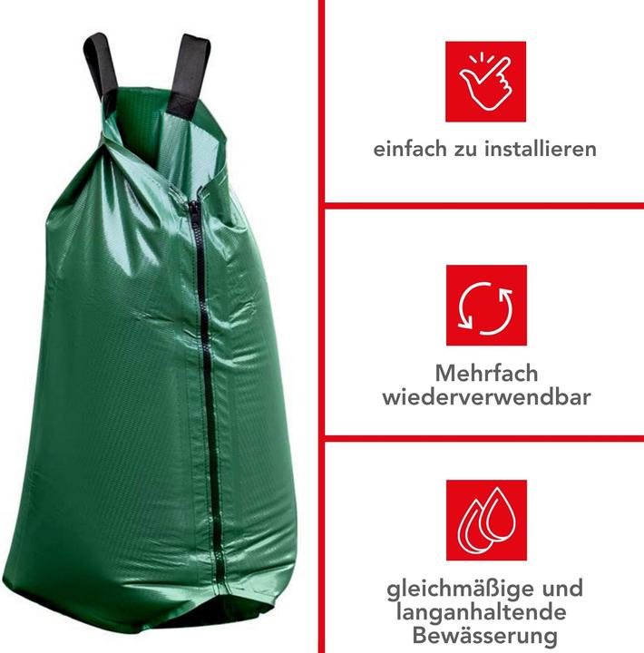 Produktbild Toolland Baumbew?sserungsbeutel - 75 L - 420 g/m? (Baumbewässerungssack)