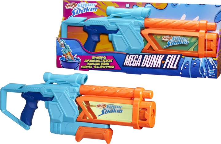 Actual product image Hasbro Nerf Soaker Mega Dunk Fill