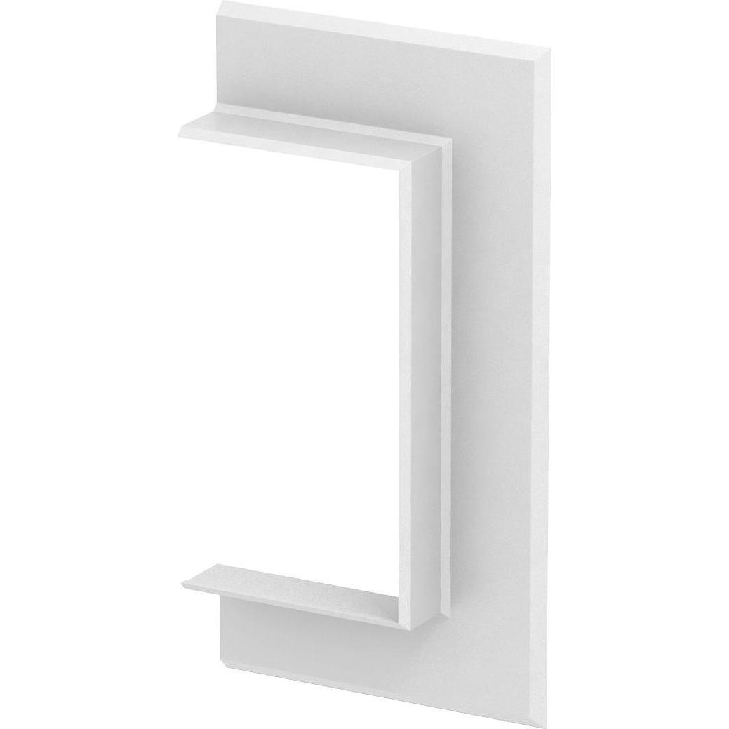 OBO Bettermann, Leitungsführung Zubehör, OBO BETT. Wandabschlussblende offene Ausführun G-KWAO70130RW