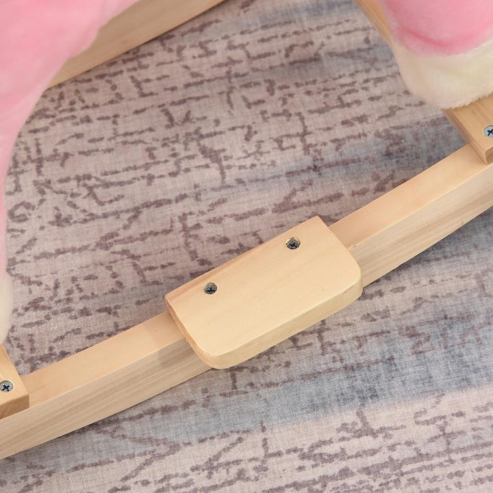 Produktbild Homcom Kinder Schaukelpferd mit Tiergeräusche