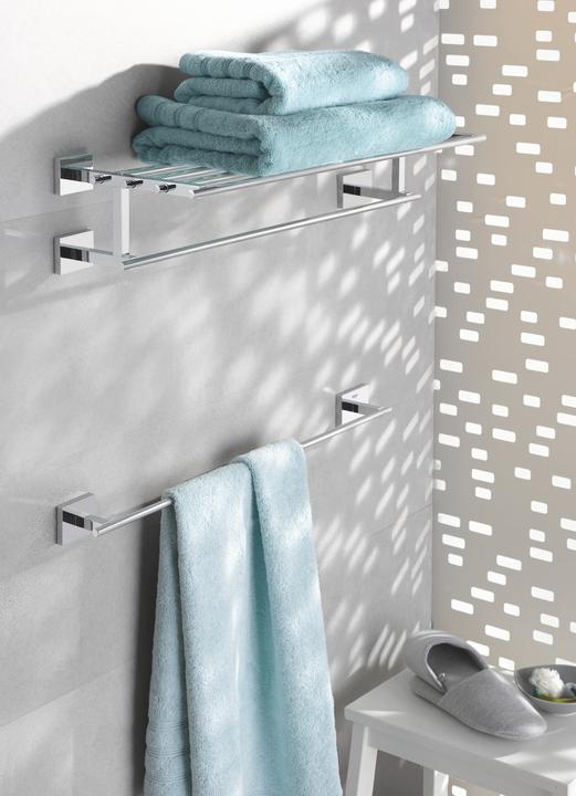 Produktbild Grohe Start Cube QuickFix Badetuchhalter, klebbar, chrom