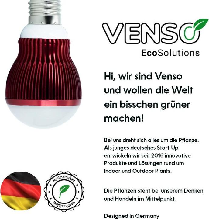 Actual product image Venso Grow Light Winter (LED, 245 V)