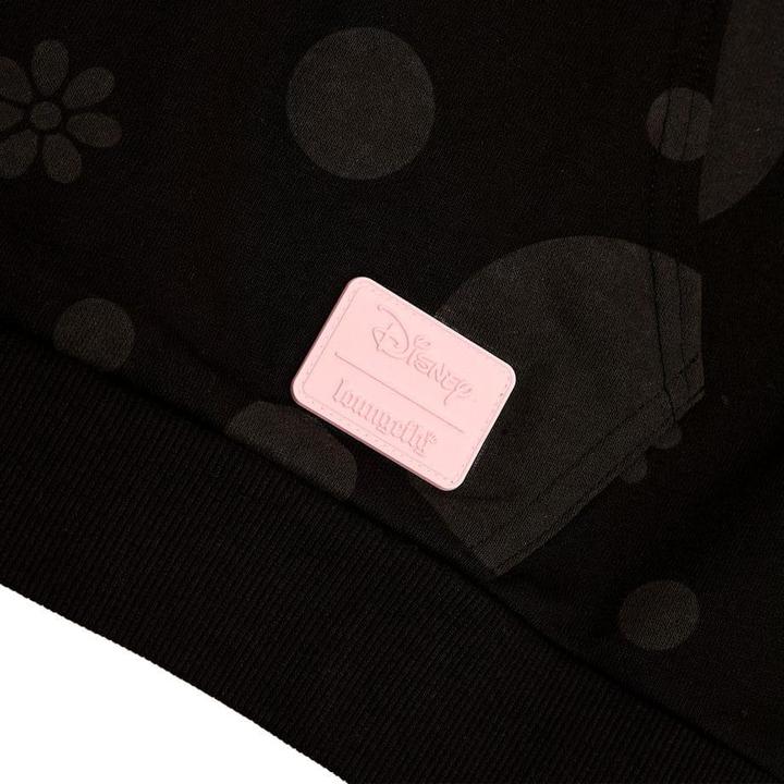 Actual product image Loungefly Disney by Kapuzenpullover Unisex Minnie Rocks the Dots Florals Grösse M (M)