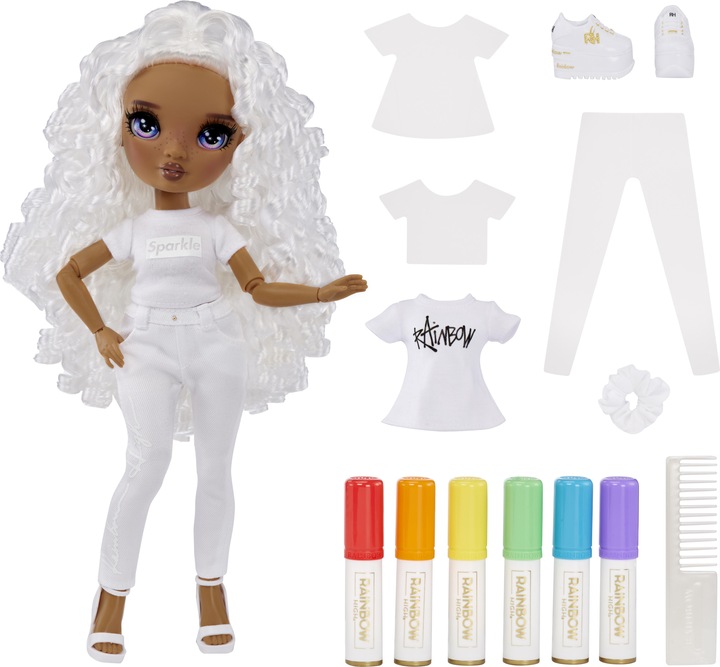 Actual product image MGA Rainbow High Color & Create- Lila